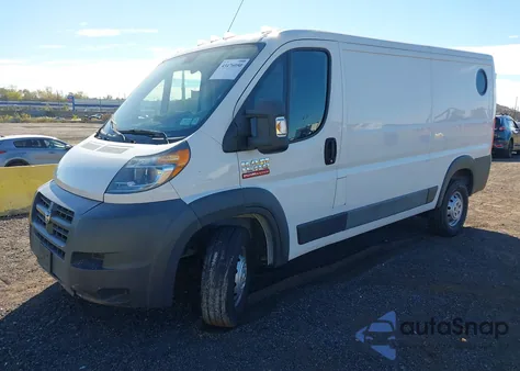 2015 Ram Promaster 1500 Low Roof z USA, uszkodzony, nr VIN 3C6TRVAG4FE509043